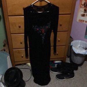 Spiral Long Sleeve Dress